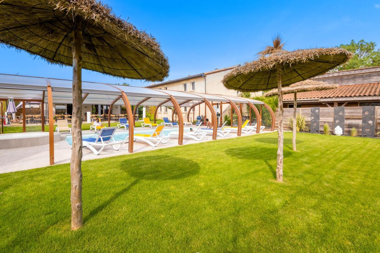Logis Hotel Restaurant Le Clos Fleuri Castelnaudary Ngoại thất bức ảnh