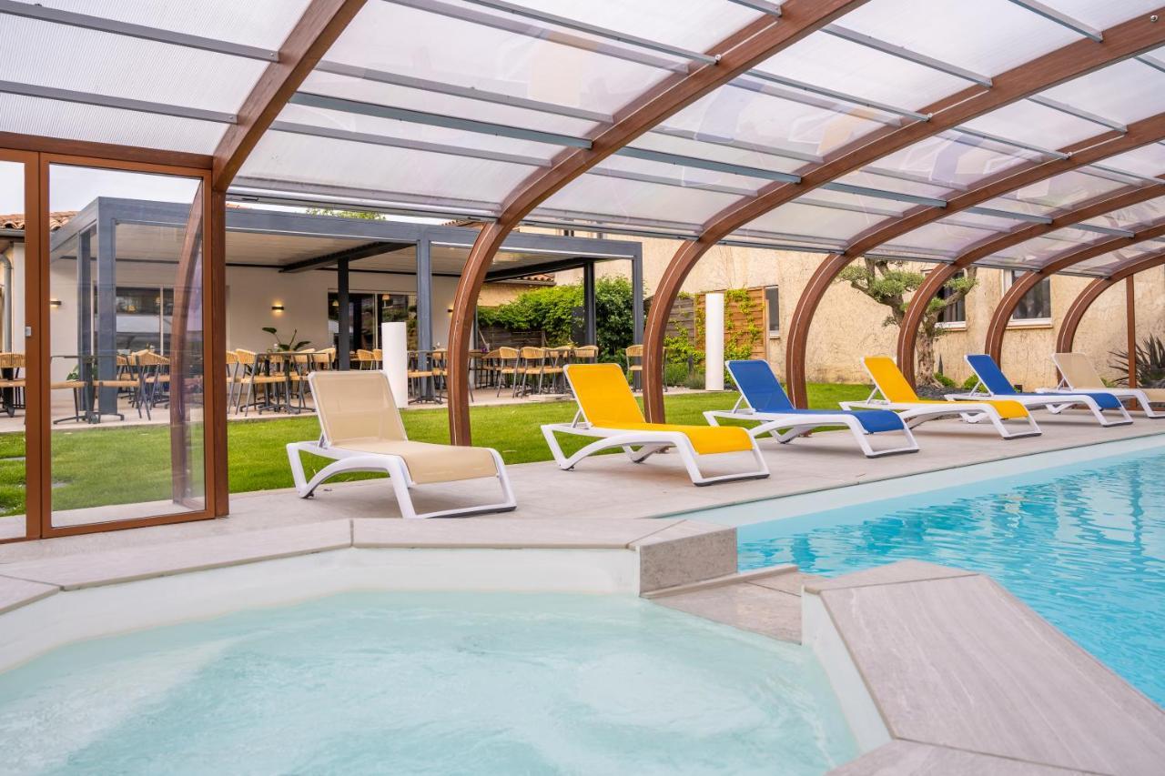 Logis Hotel Restaurant Le Clos Fleuri Castelnaudary Ngoại thất bức ảnh